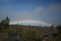 Rainbow Greeting into Puna